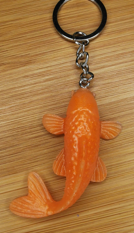 Porte clé poisson orange