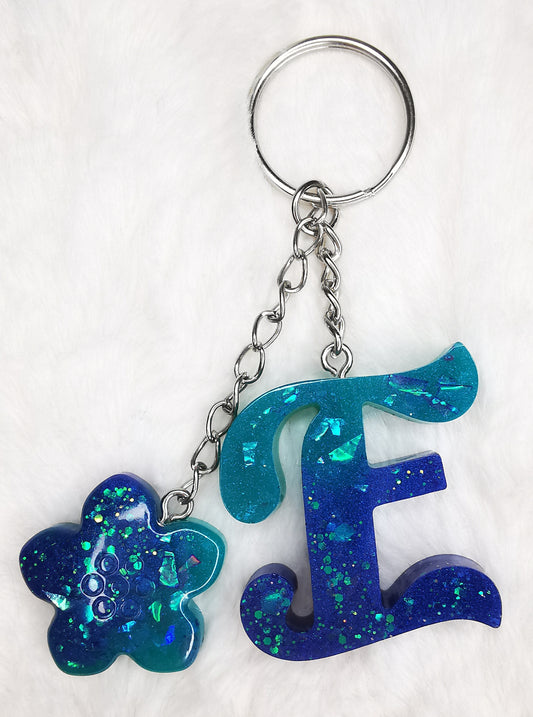 Porte clé lettre E