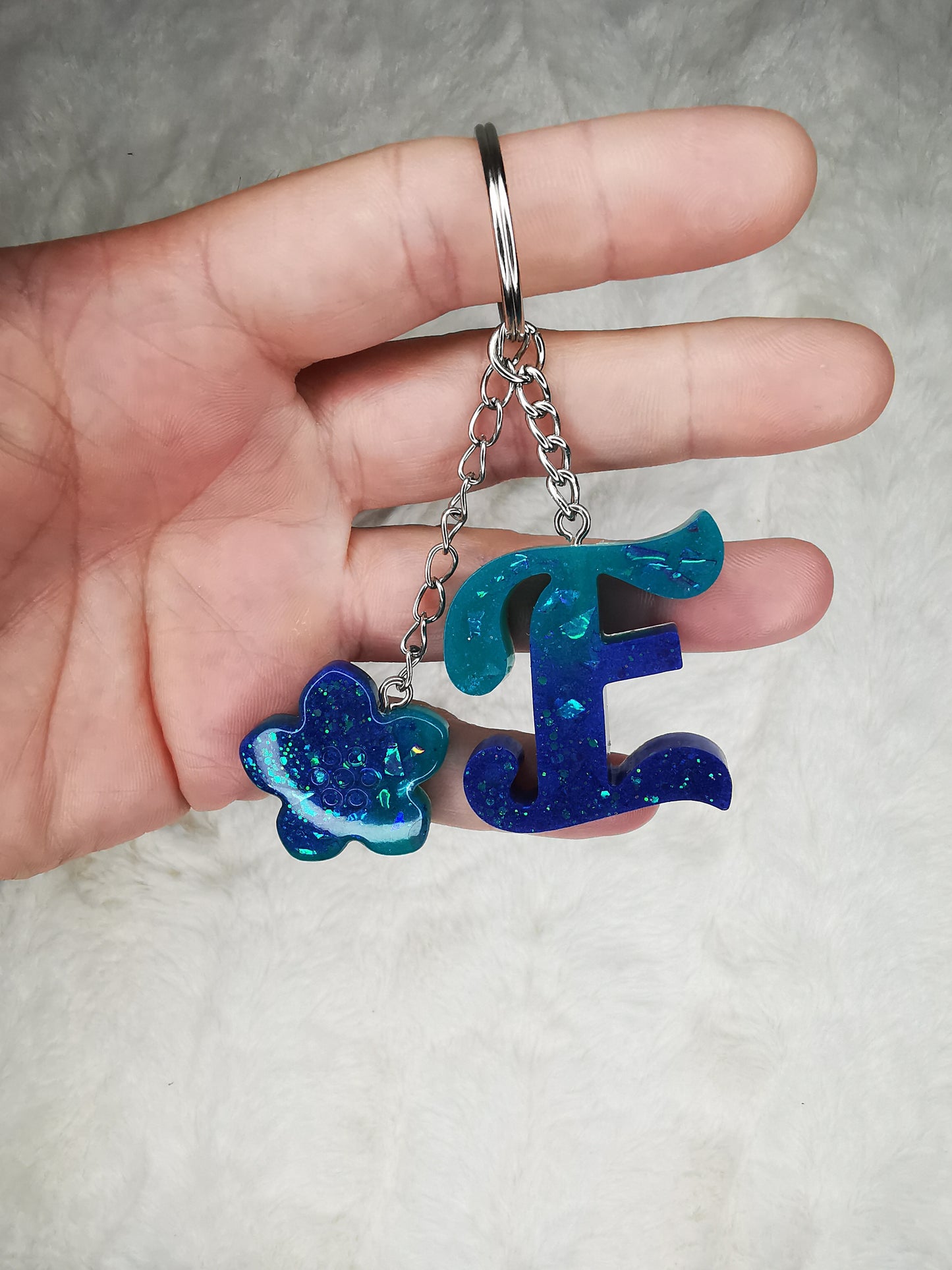 Porte clé lettre E
