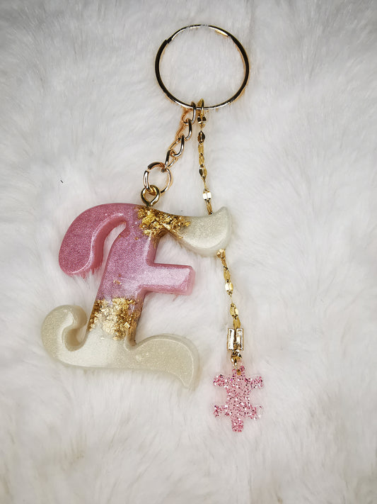 Porte clé lettre E