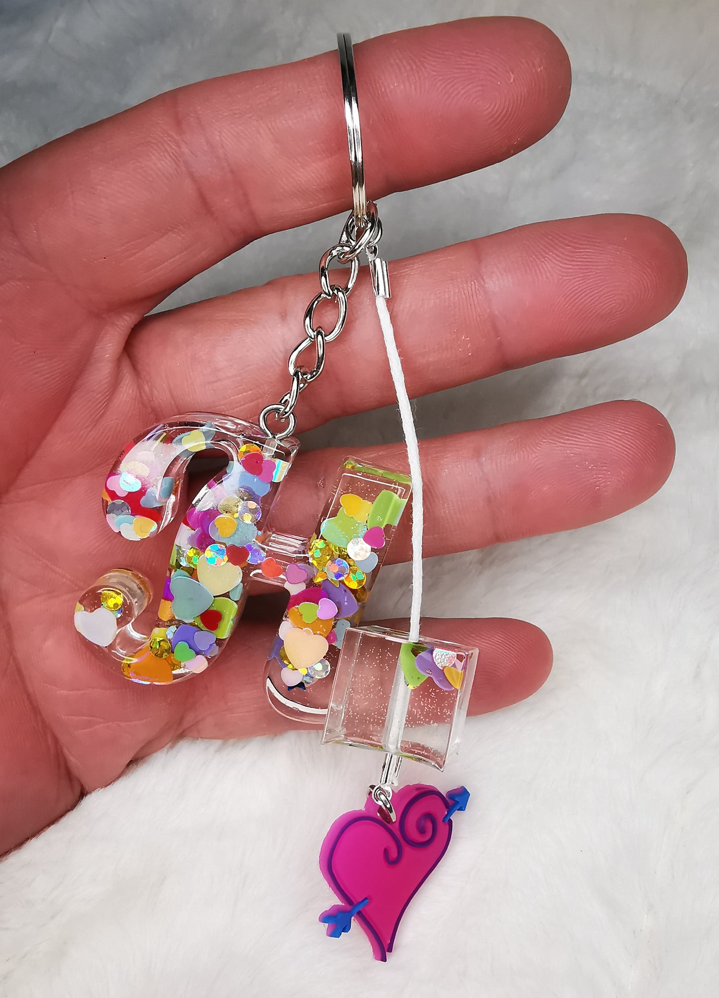 Porte clé lettre H
