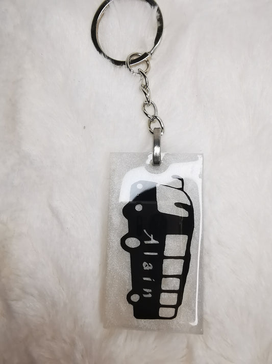 porte clé bus personnalisé