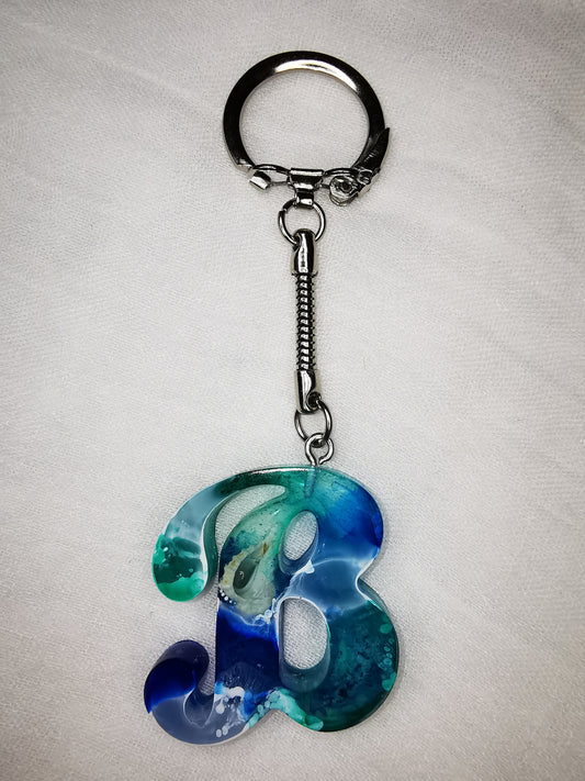 porte clé lettre B