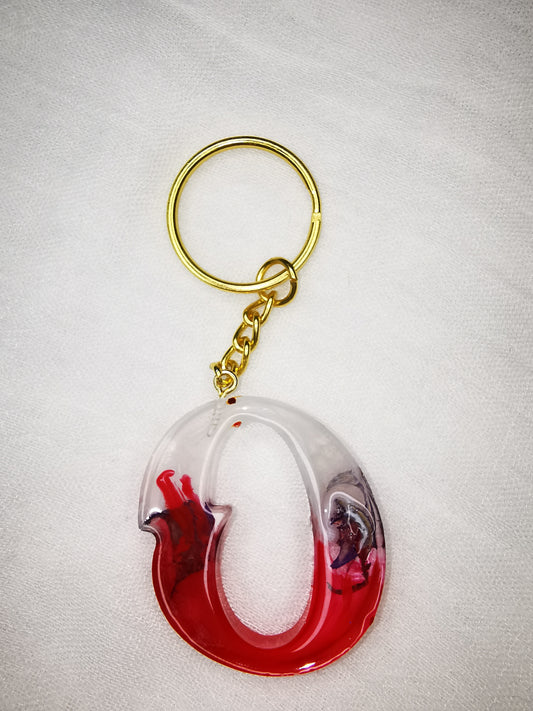 porte clé lettre O