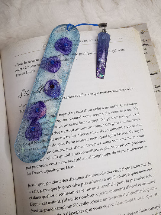 marque page holographique+strass