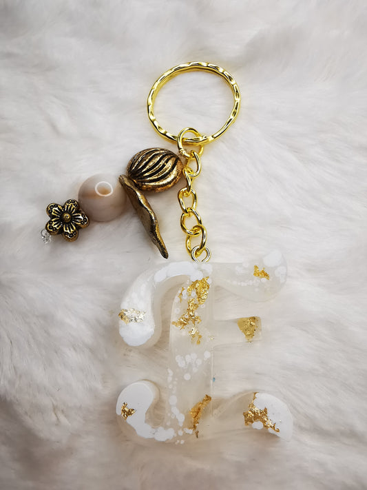 Porte clé lettre E
