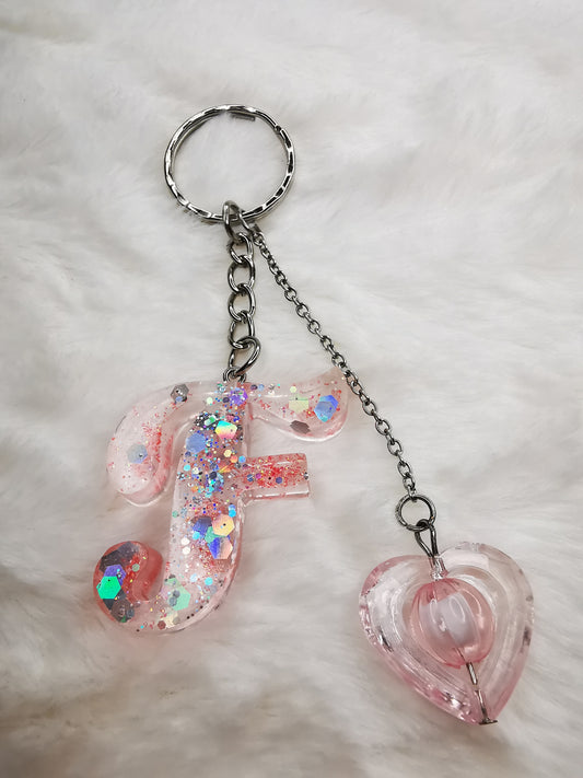 Porte clé lettre F