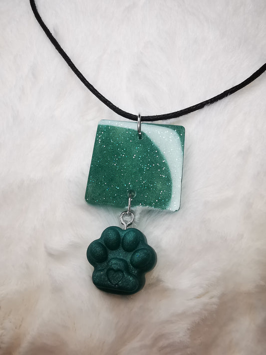 collier patte de chat/chien