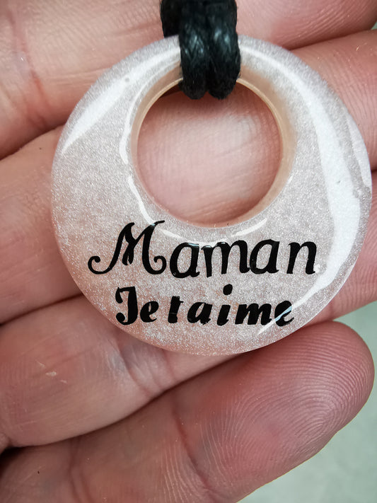 collier maman je t'aime