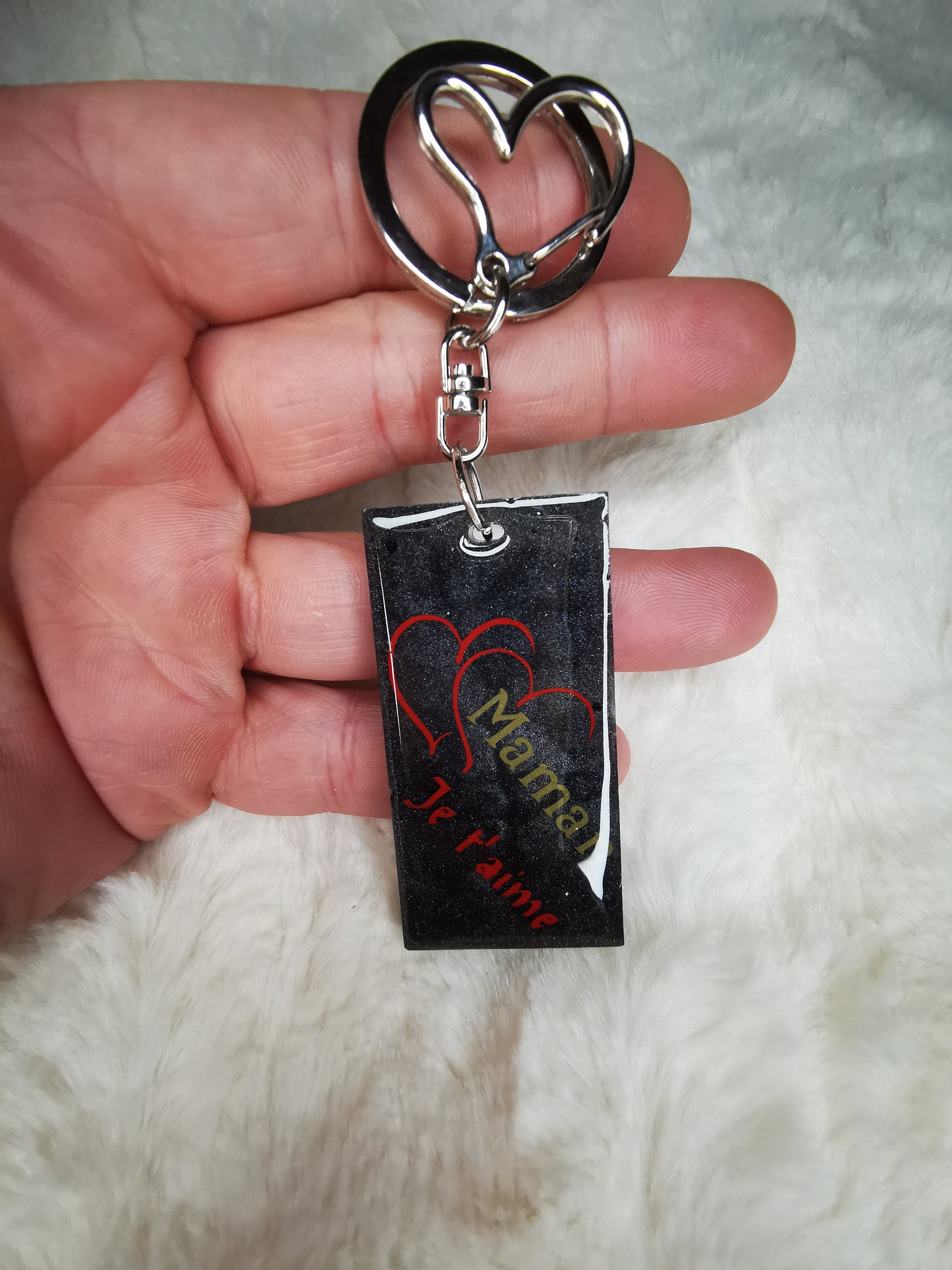 Porte clé maman je t'aime