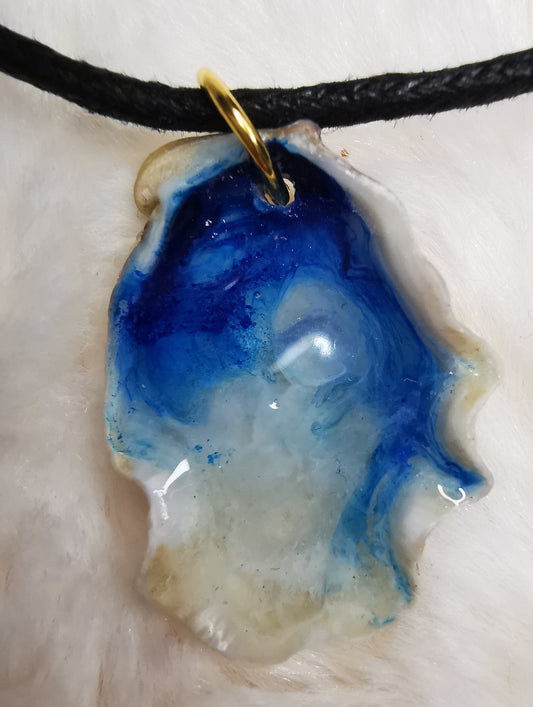 Collier huitre/mer