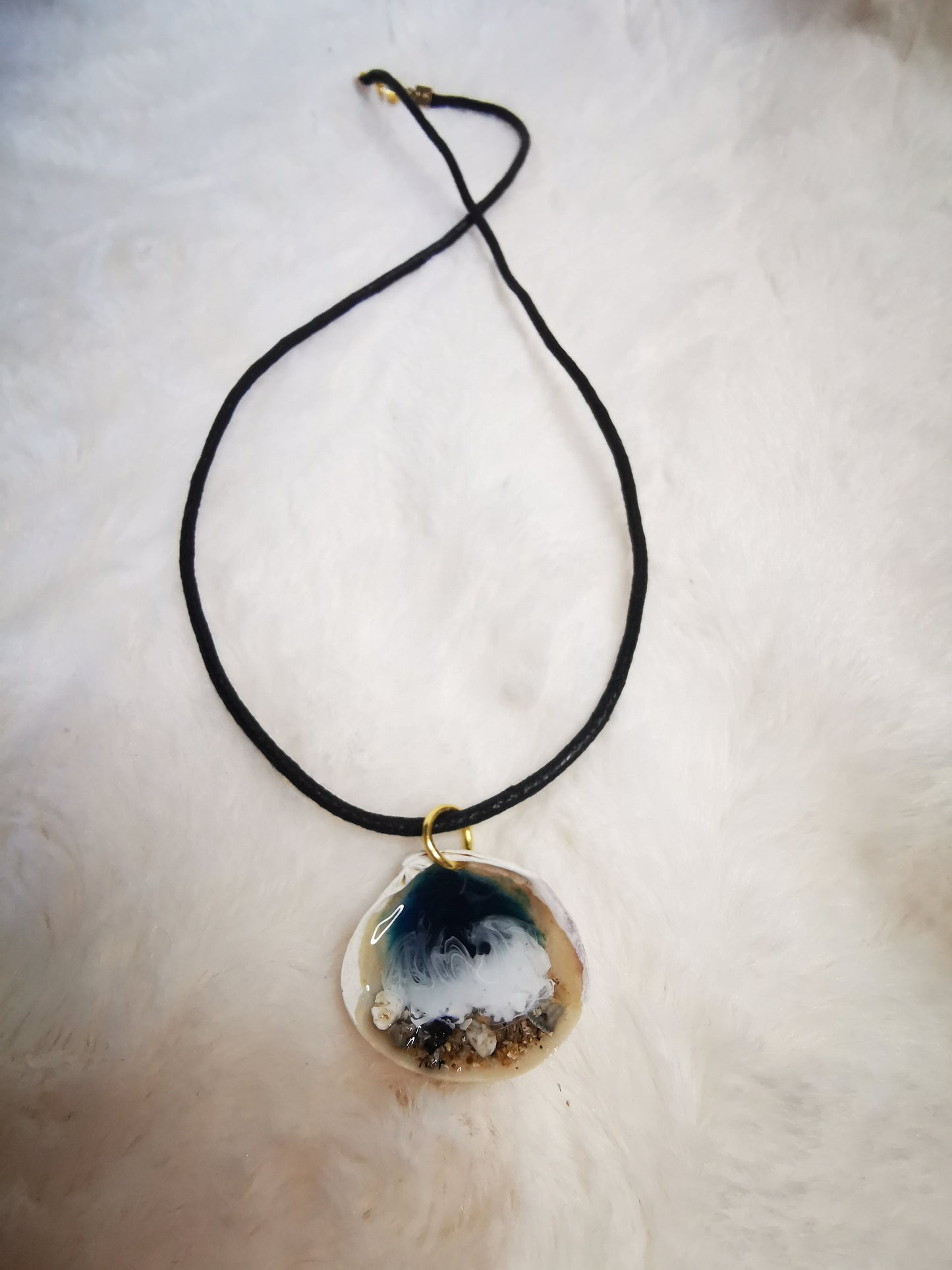 Collier coquillage/mer